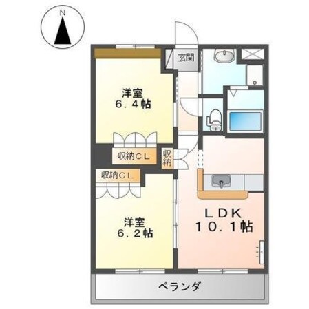 ルミナスハイム櫻の物件間取画像